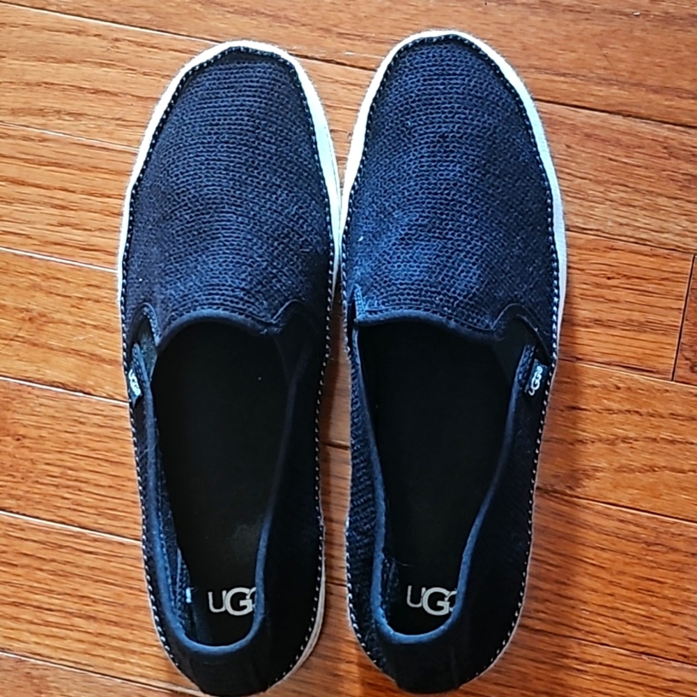 UGG canvas slip on shoes